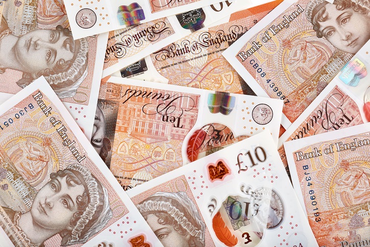 pound notes 10
