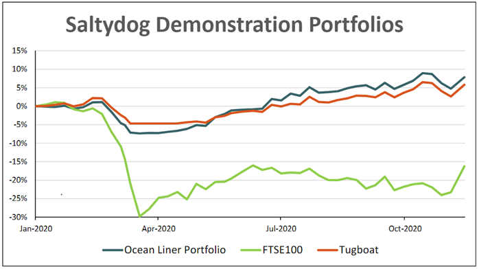 saltydog demonstration portfolios