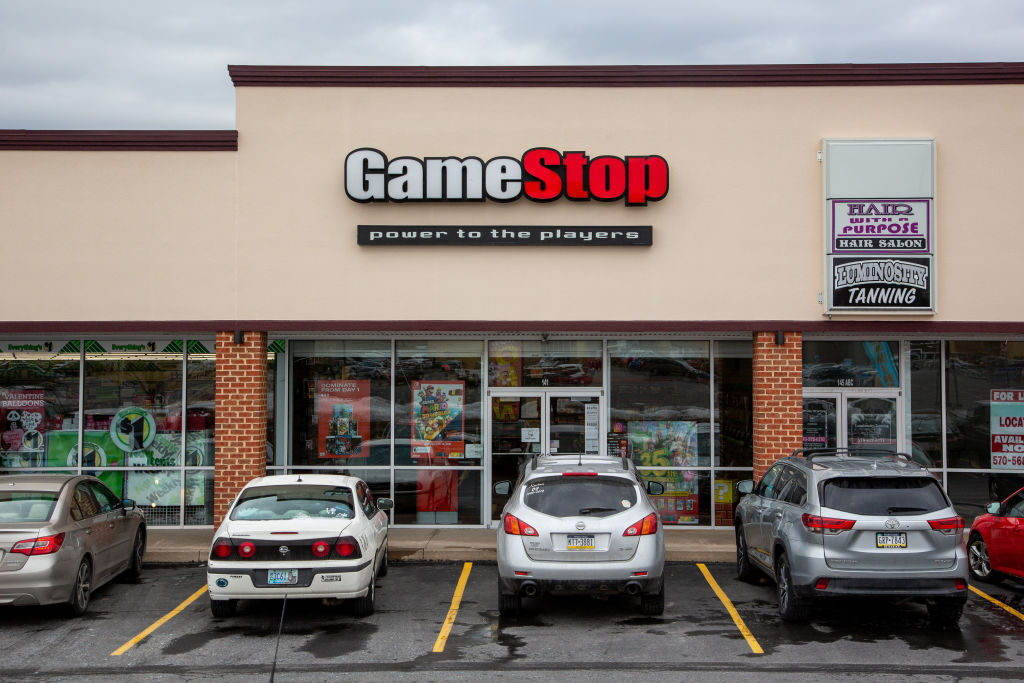 Gamestop store GettyImages
