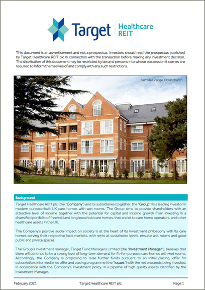 THRL Factsheet