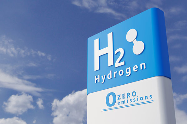 Hydrogen fuel car charging station 