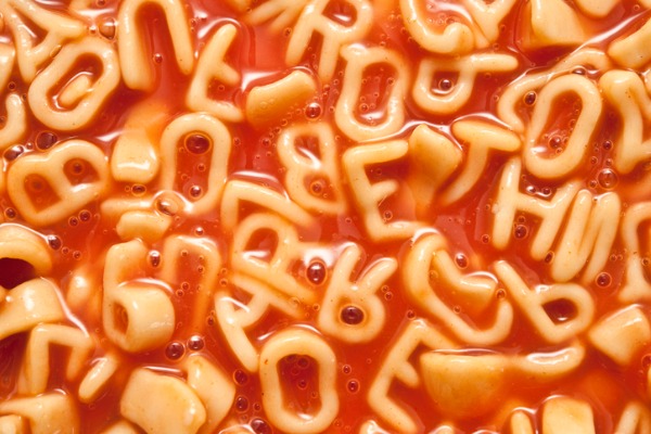 Alphabet spaghetti jargon