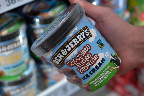 Unilever ice cream ben jerry