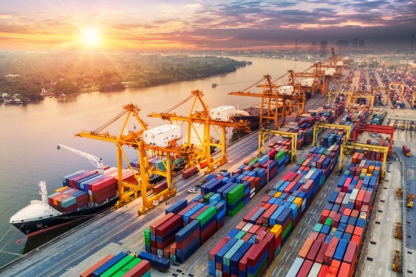 logistics-and-transportation-of-container-cargo-ship