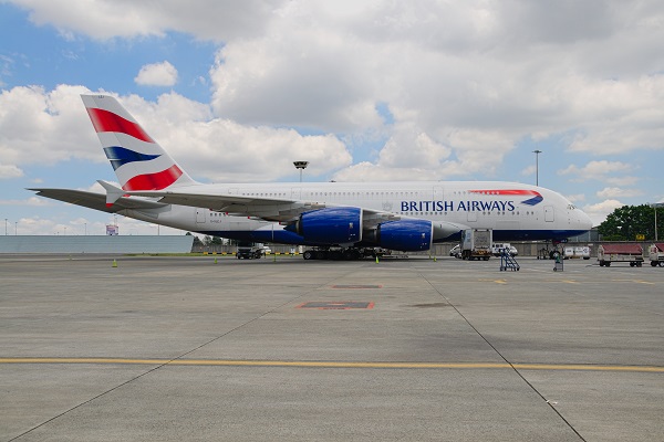 British Airways plane jet 