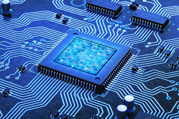 semiconductor -chip - blue-circuit-with-binary