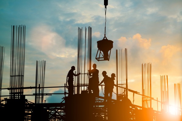 building boom construction houses