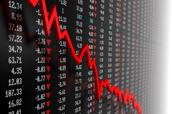 stock-market-data-with-downtrend crash chart