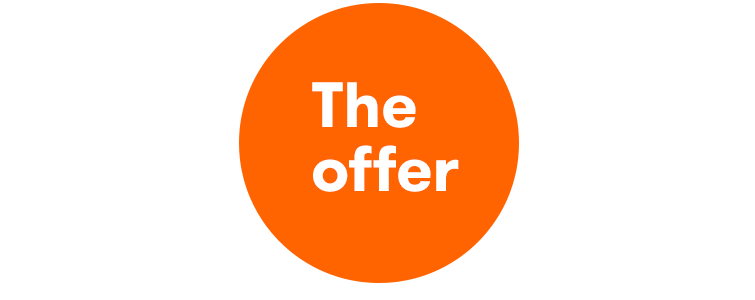 The offer