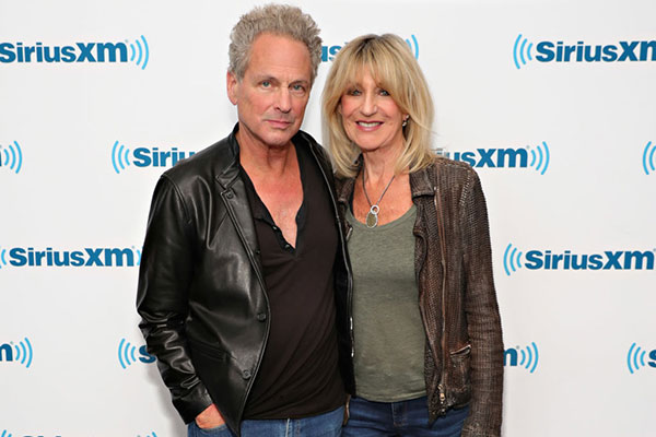 Lindsey Buckingham and Christine McVie