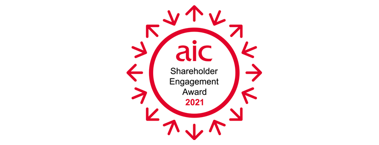 AIC Shareholder Engagement Award 2021