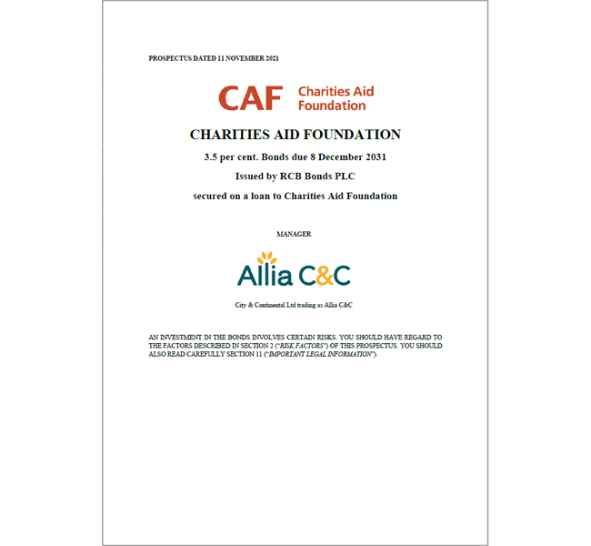 CAF2 - Prospectus image