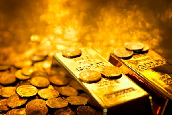 Image of gold bars. 