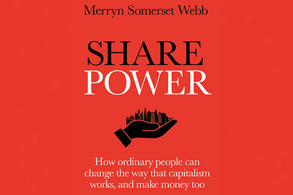 Merryn Somerset Webb book cover for Share Power