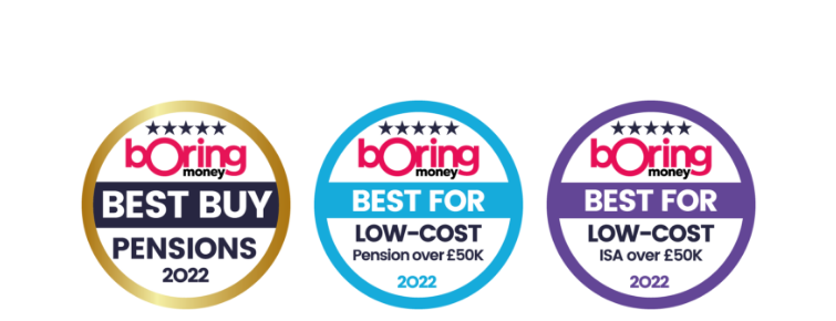 Boring Money best buy awards 2022 for interactive investor