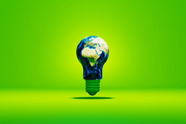 Green energy concept 600