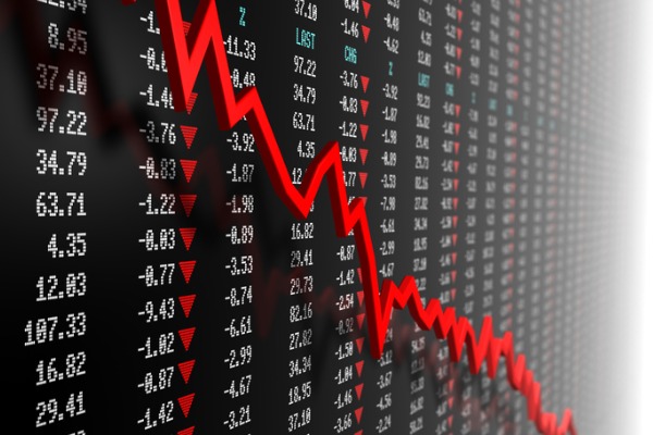 stock-market-data-with-downtrend fall crash chart 600