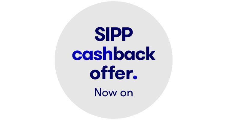 SIPP cashback offer - now on