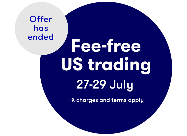 Fee-free US trading - Offer has ended