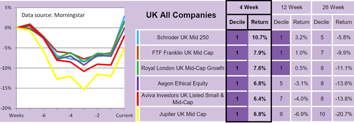 Saltydog UK All Companies table