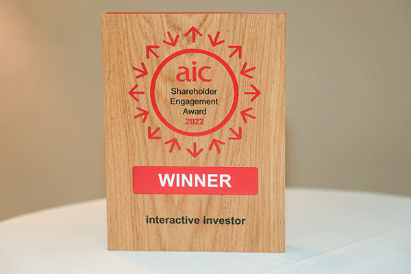 AIC Shareholder Engagement Award 2022