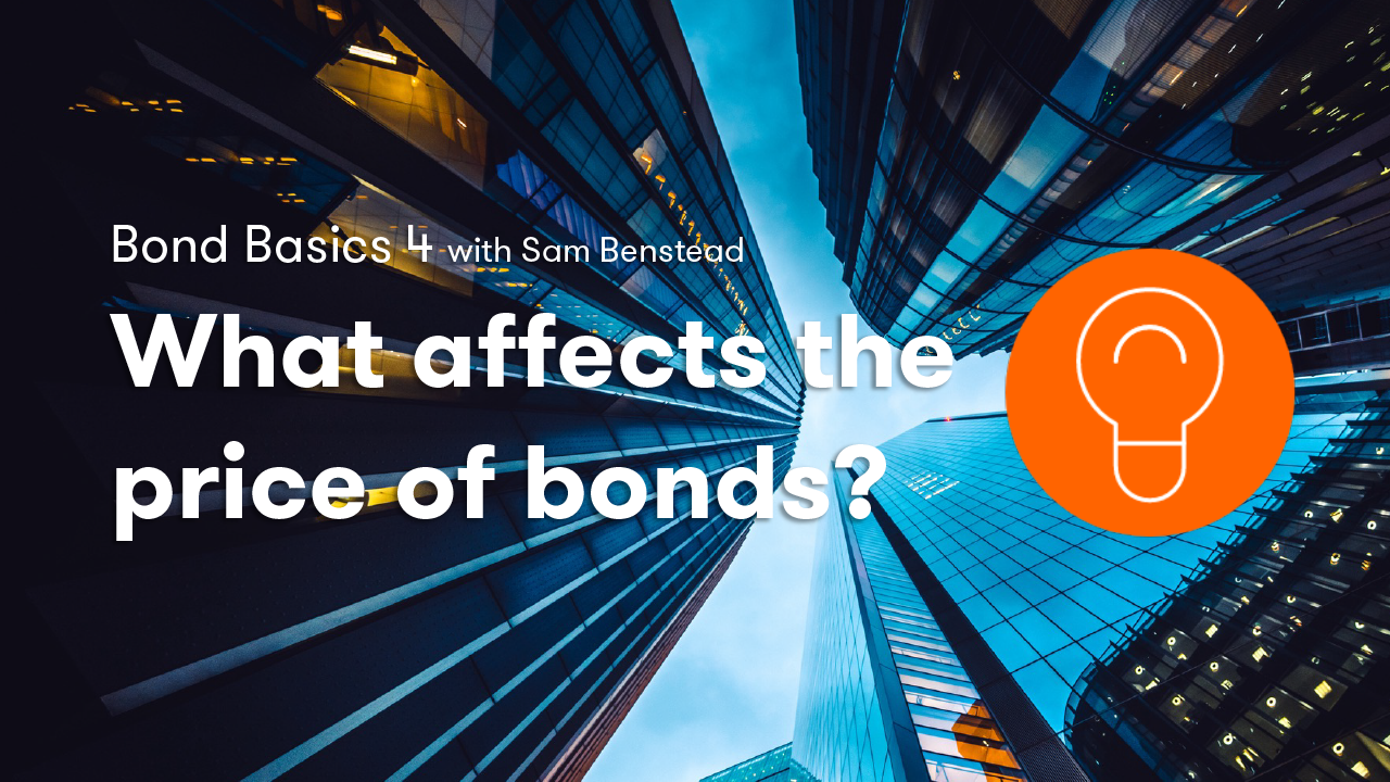 what affects the price of bonds?