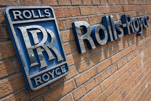 Rolls-Royce sign 600