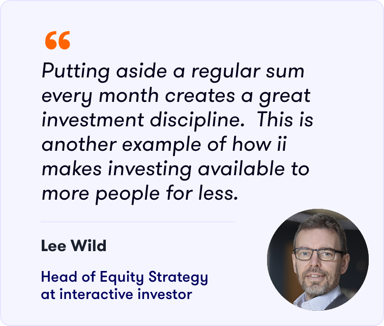 Lee Wild on regular investing