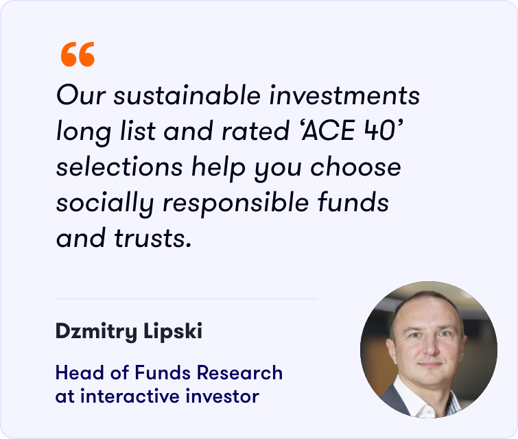 Dzmitry Lipski on sustainable investing