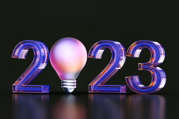 happy new year 2023 lightbulb 600