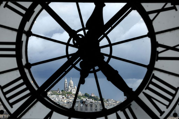 Clock face at the Musee d'Orsay