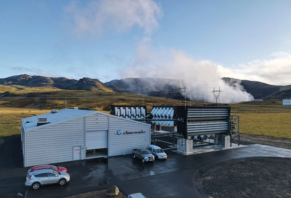 Climeworks plant in Iceland