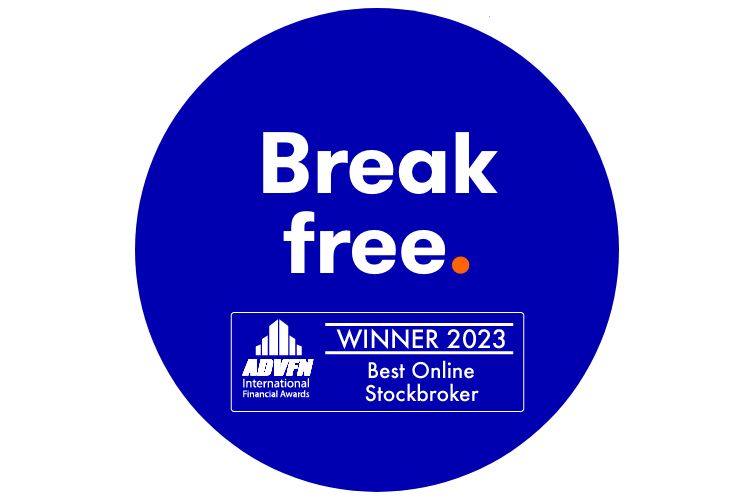 Break Free - Best Low Cost Stockbroker winner