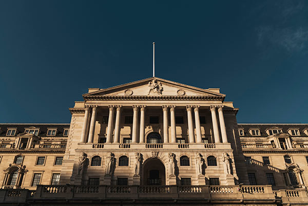 Bank of England interest rate decision 600