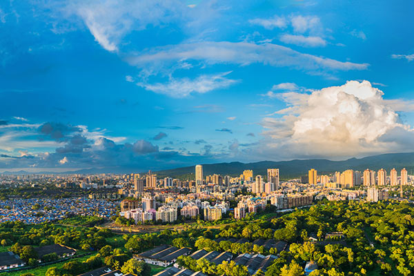 Mumbai skyline 600