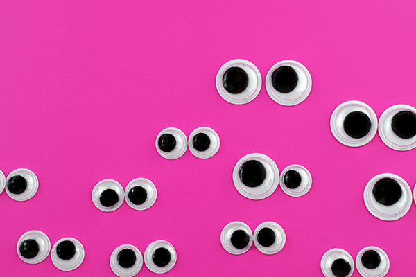 Eyeballs on a stock 600