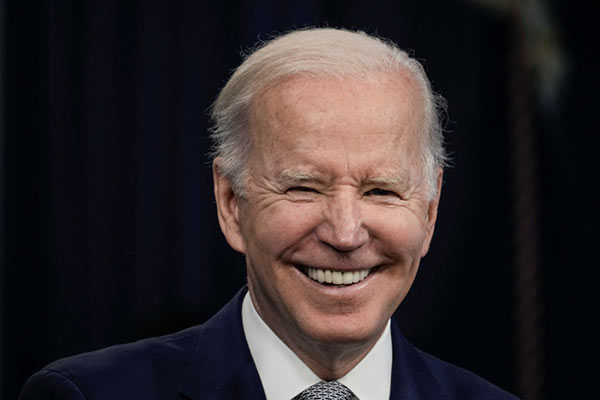 US President Joe Biden 600