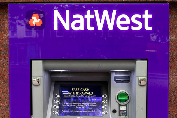 NatWest ATM machine 600