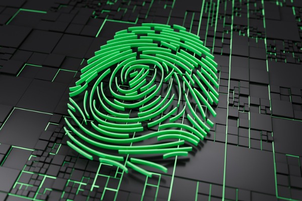 cyber security technology biometric fingerprint darktrace 600
