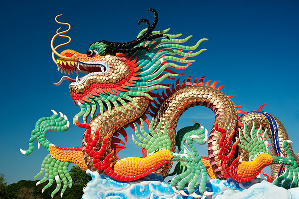 Chinese dragon 600