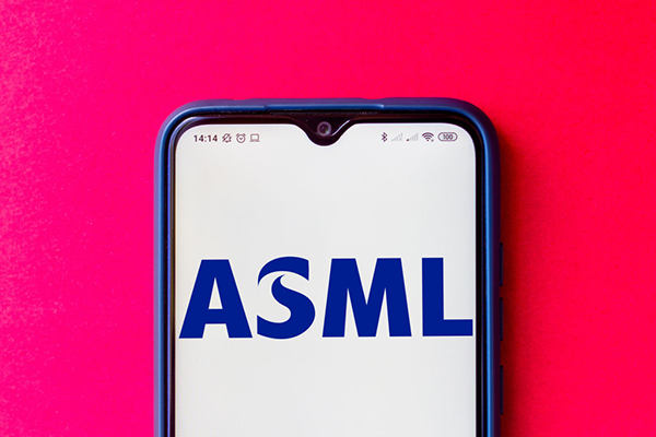 ASML logo on a smartphone Getty 
