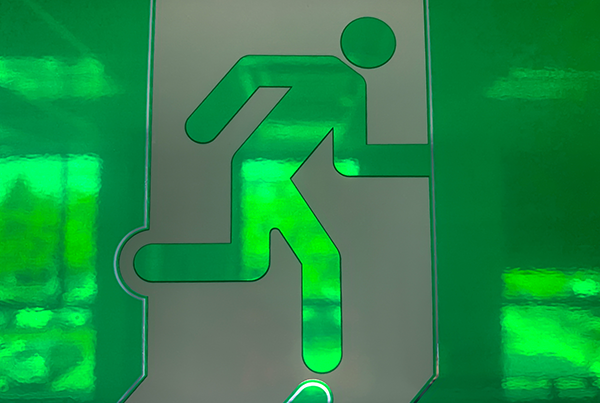 The man from an emergency exit man 600
