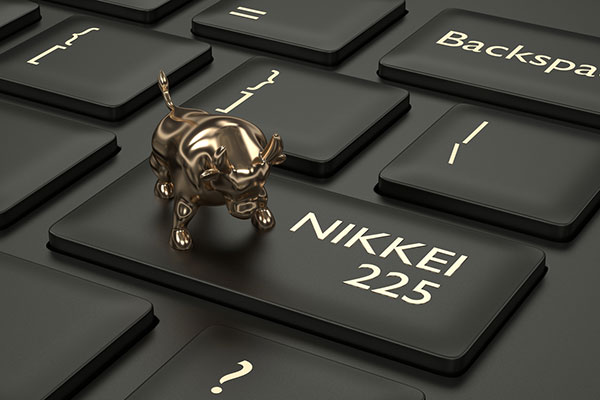 A bull on a Nikkei 225 key 600