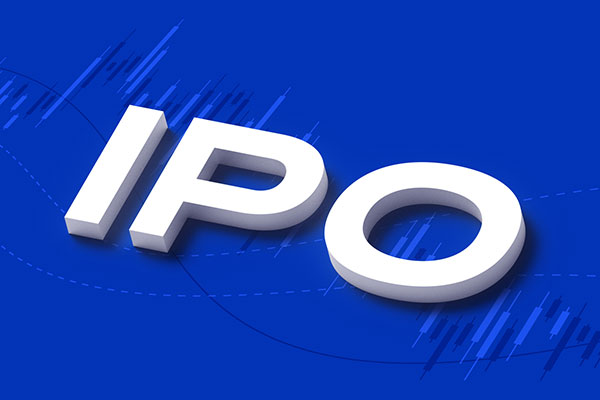 IPO in white letters against blue background 600