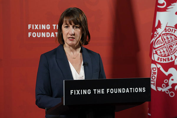 Chancellor Rachel Reeves Getty