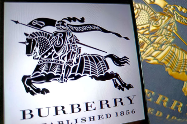 Burberry logo Getty