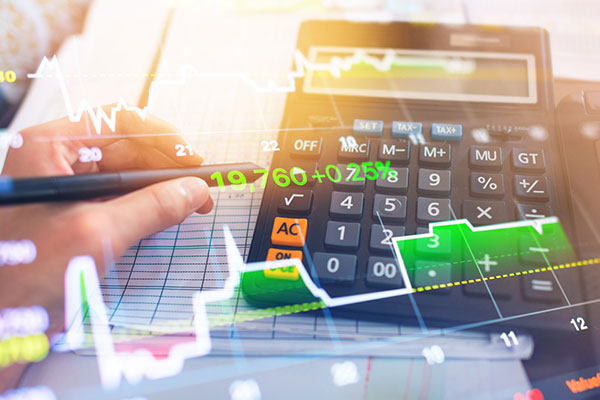 Investment trust analysis montage