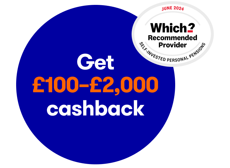 Get £100-£2,000 cashback when you open an ii SIPP