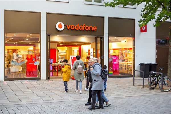 Vodafone store in Germany