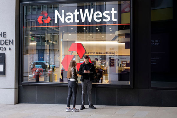 NatWest bank branch in the City of London Getty